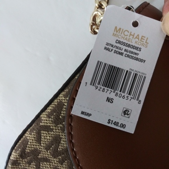 Michael Kors half dome crossbody NWT - Picture 6 of 6